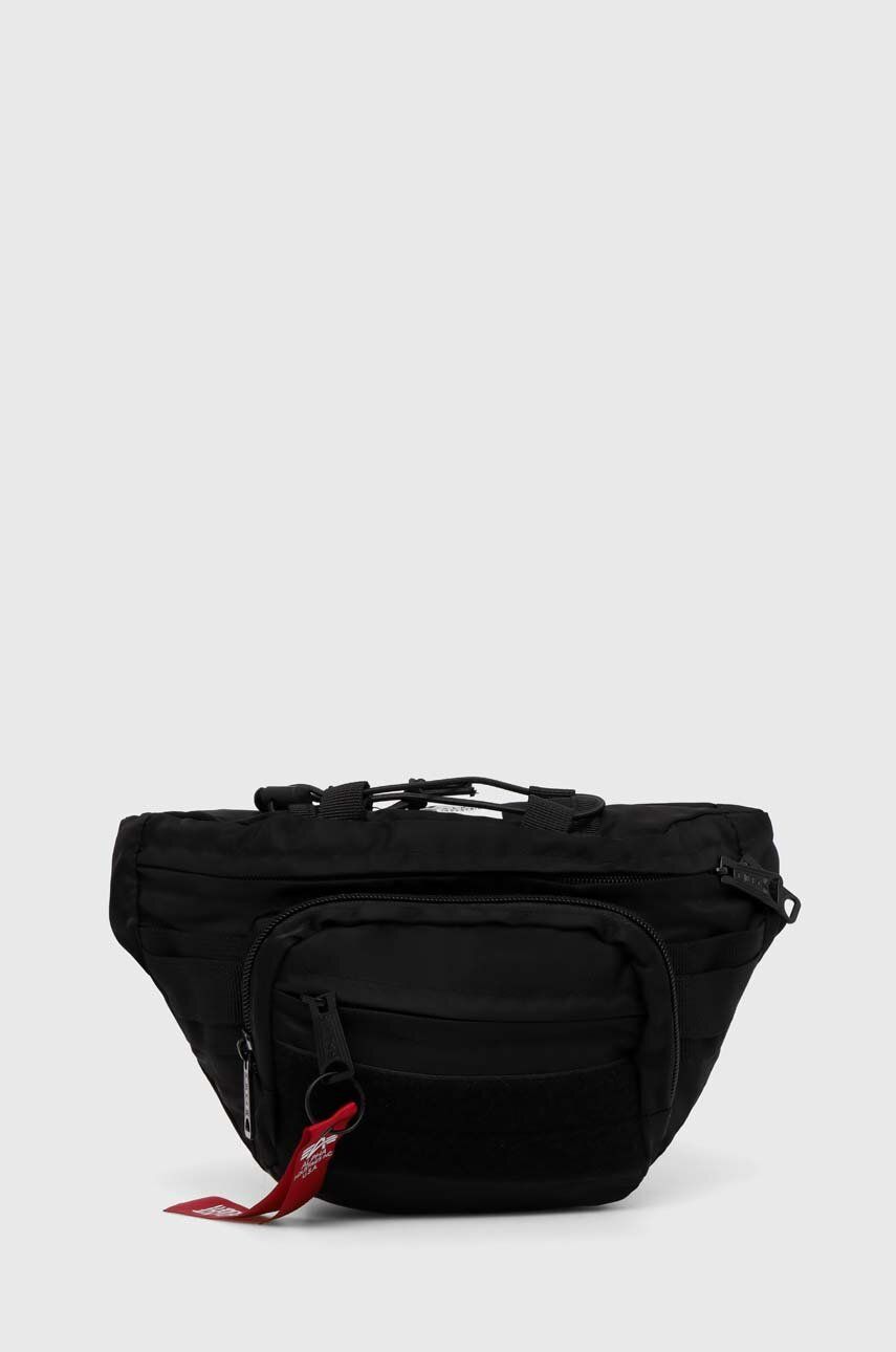 Torbice za okoli pasu Alpha Industries Waist Bag Črna | 128925, 0
