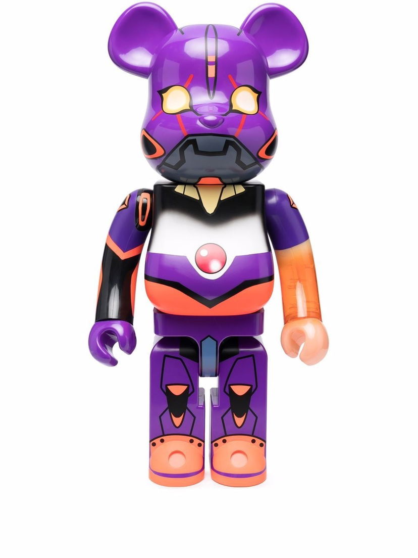 Collectibles Medicom Toy EVA-01 Awakening BE@RBRICK figure - Purple Lila | 10000EVA117247607