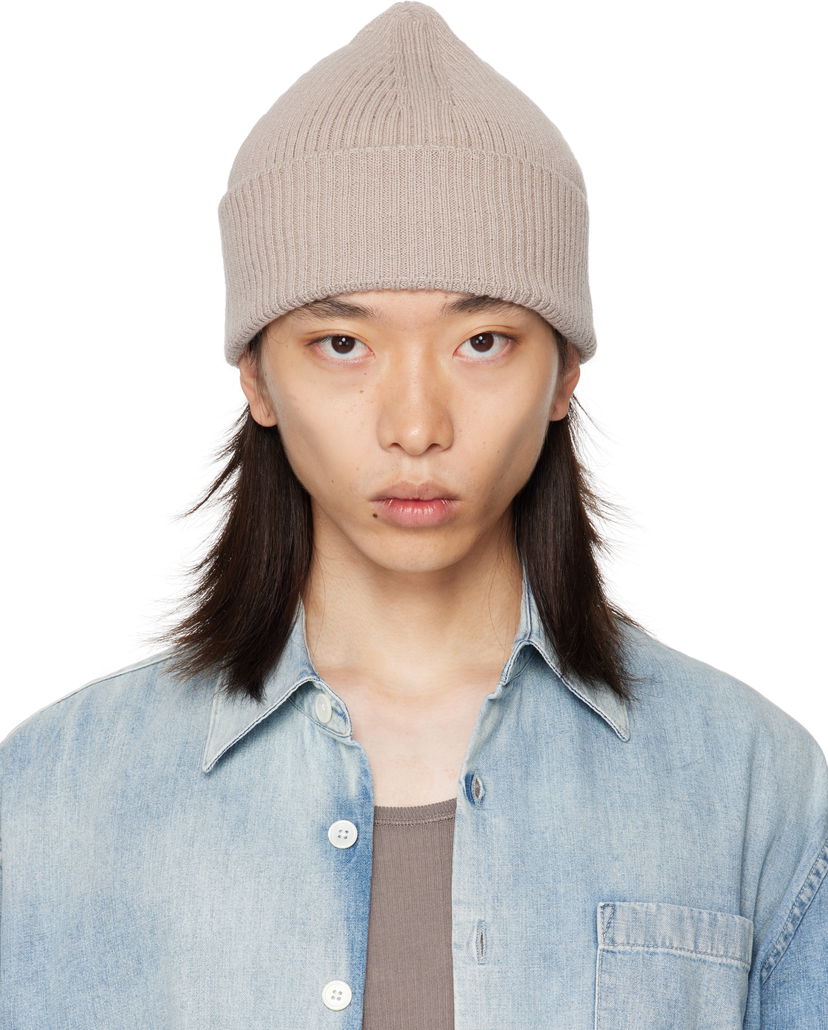 Beanie OUR LEGACY Our Legacy Knit Beanie Bež | A4258KW