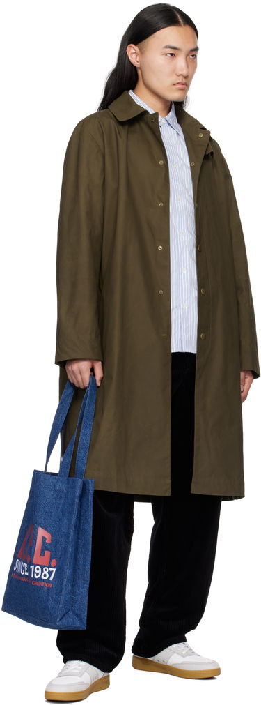Plašči A.P.C. A.P.C. Arthur Mac Coat Zelena | COERC-H01535, 3