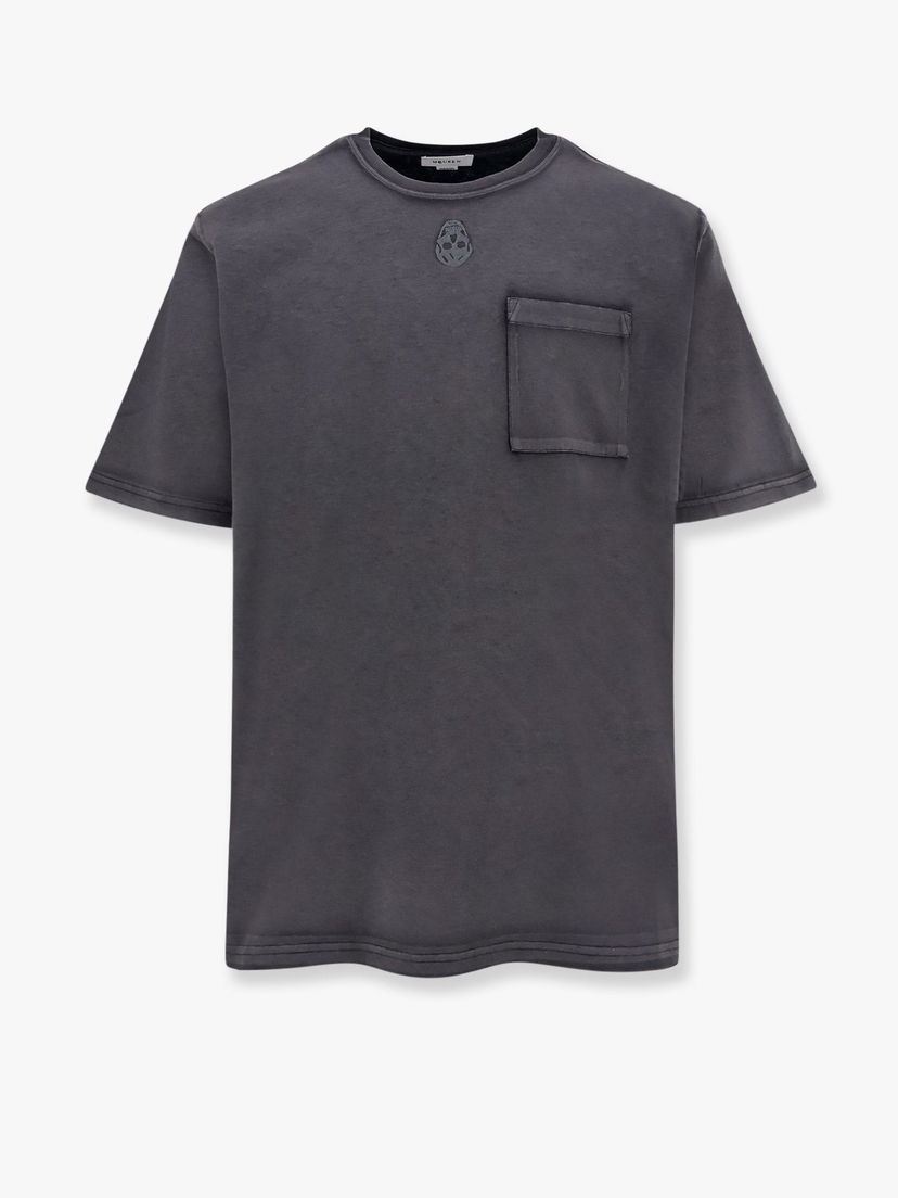Majica Alexander McQueen Alexander McQueen Men's Pocket T-Shirt Siva | 815068QTAC60548