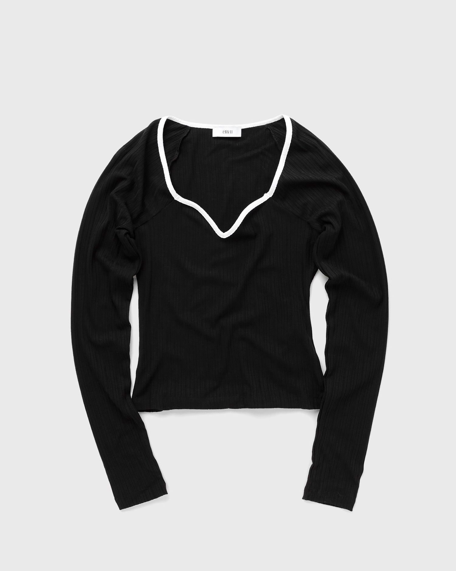 Majica envii ENCROW LS DEEP TEE Črna | E23500075-BLACK, 0