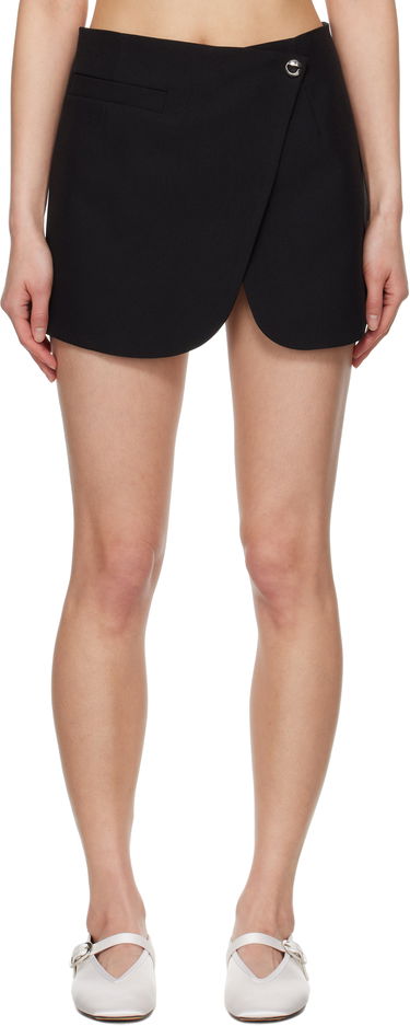 Krila Coperni Coperni Tailored Wrap Miniskirt Črna | COPJ24F3004, 0