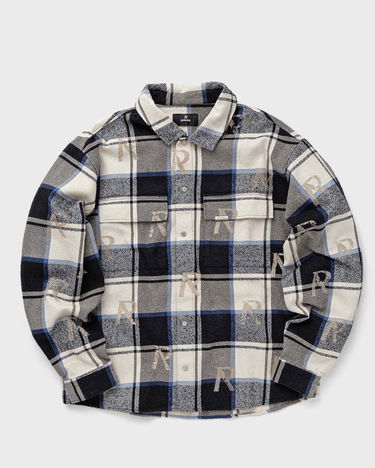 Srajce Represent Clo Represent ALL OVER INITIAL FLANNEL SHIRT Črna | MLM216-438, 0