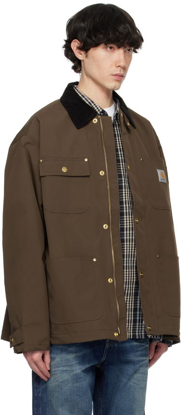 Jakna Carhartt WIP Corduroy Collar Chore Coat Zelena | I034424_19, 4