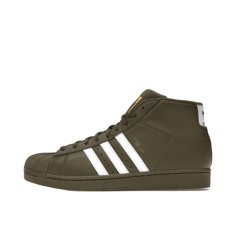 Superge in čevlji adidas Originals Pro Model Olive Green Zelena | AC7067