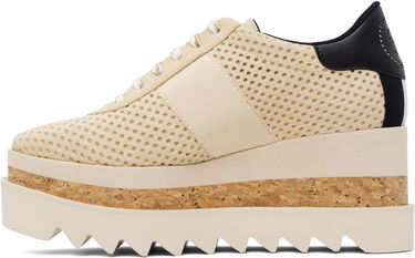 Oblačila Stella McCartney Stella McCartney Sneak-Elyse Platform Trainers Bež | 810542E00230, 2