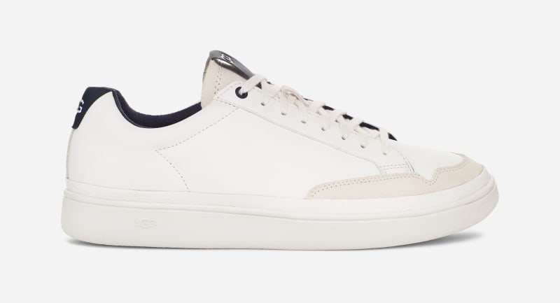 Superge in čevlji UGG ® South Bay Low Trainer for Men in White, Size 12, Suede Bela | 1108959-WHT