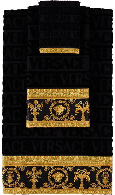 Flexstyle Versace I Heart Baroque Towel Set Črna | ZSET5TO01ZCOSP052, 0
