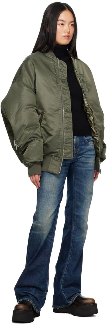 Pleteni pulover R13 R13 Flat Sleeve Turtleneck Črna | R13WY178-Y108A, 3