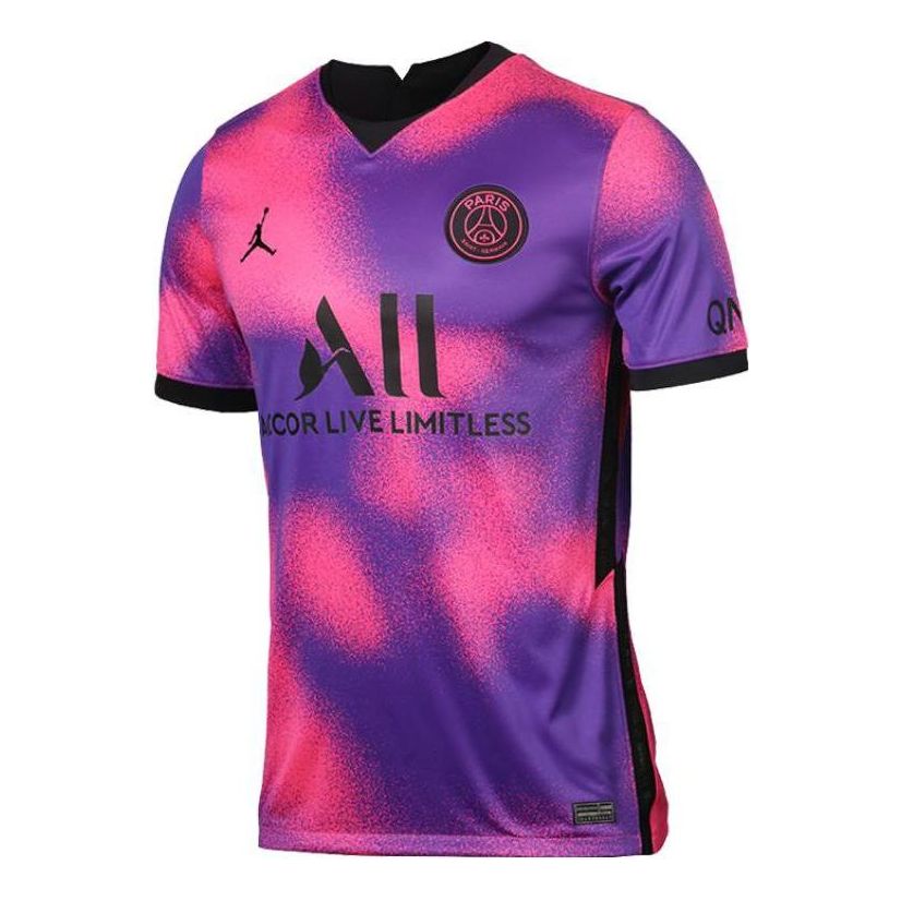 Dres Jordan Jordan x PSG 20/21 Fourth Stadium Soccer Jersey Lila | CV8414-640