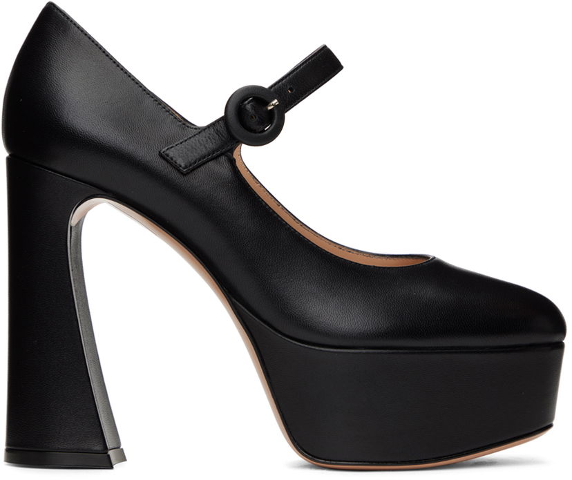 Superge in čevlji Gianvito Rossi Platform Mary Jane Pumps Črna | G22183.70RIC.NAP