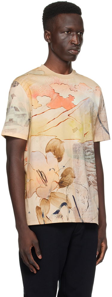 Majica Paul Smith Paul Smith Printed T-Shirt Bež | M1R-919T-MP4275-60, 1