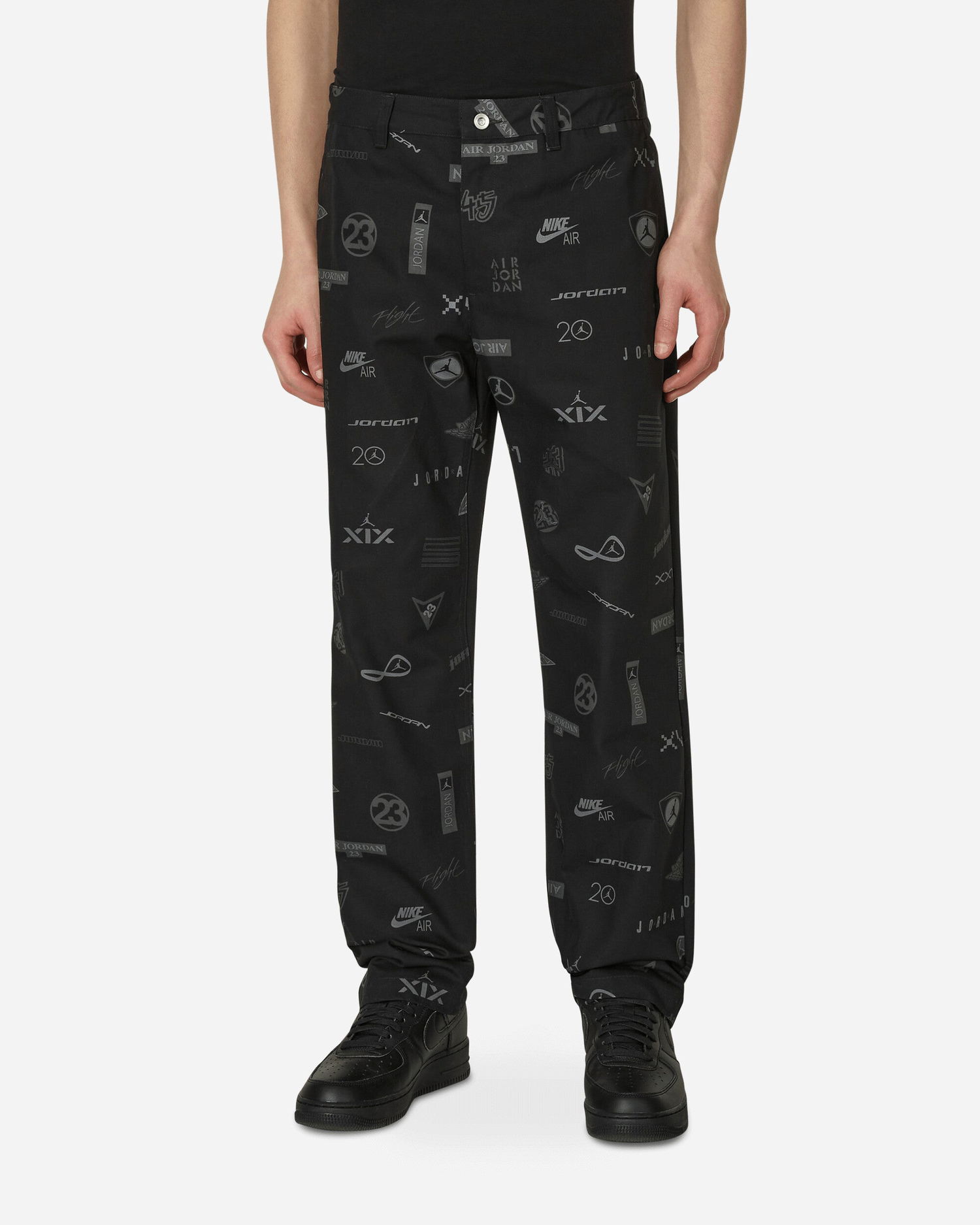 Hlače Jordan Flight Heritage Printed Pants Črna | DV7559-010, 0