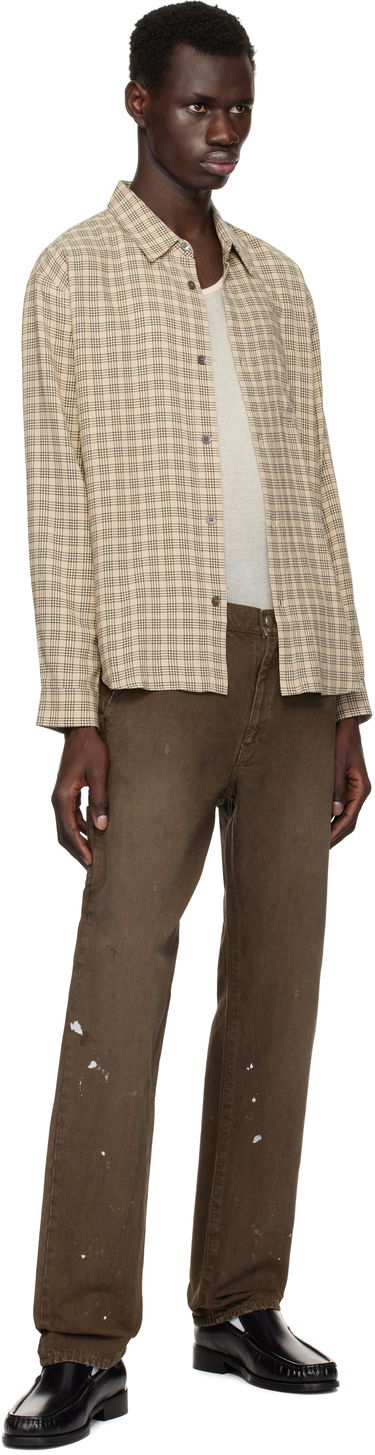 Srajce John Elliott John Elliott Cloak Button Up Shirt Bež | E107F151128A, 3