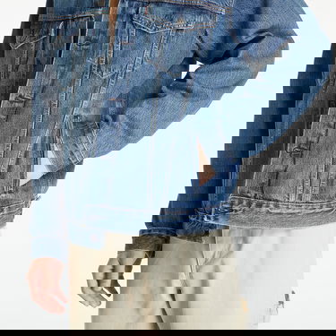 Jakna Levi's ® Relaxed Fit Trucker Jacket Med Indigo - Worn In Modra | A5782-0001, 2