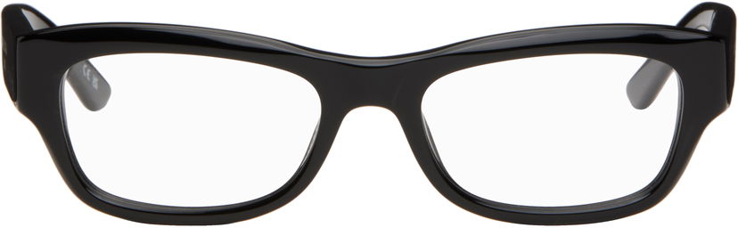 Sončna očala Balenciaga Balenciaga Rectangular Glasses Črna | BB0392O-001