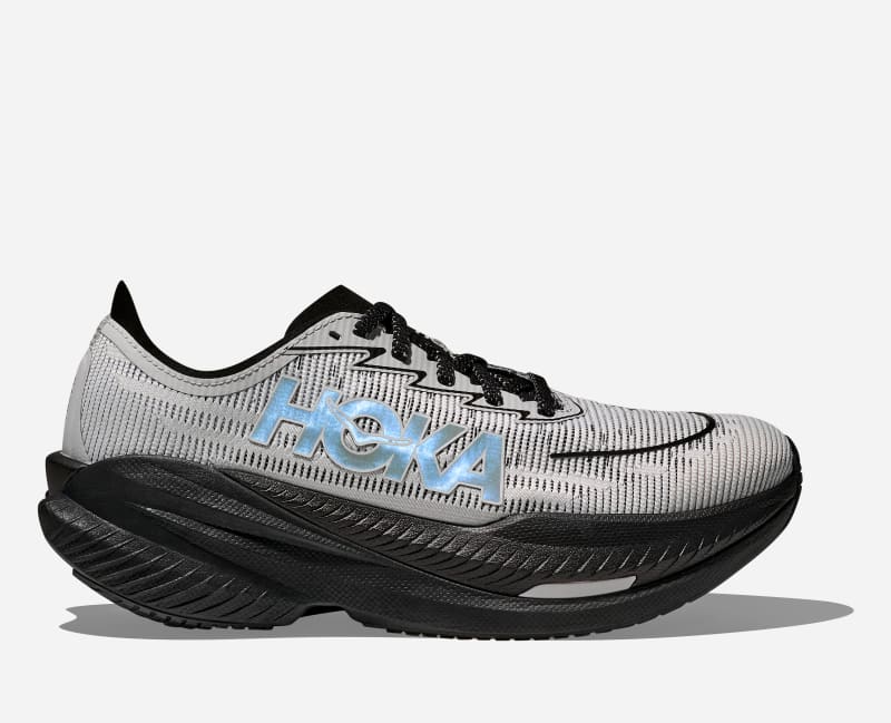 Superge in čevlji Hoka One One Mach X 2, Size 12.5 Siva | 1169610-BKSTR