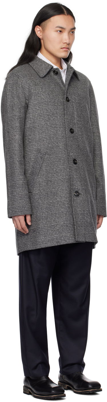 Plašči A.P.C. Wool Car Coat Siva | WOARE-H01547, 1