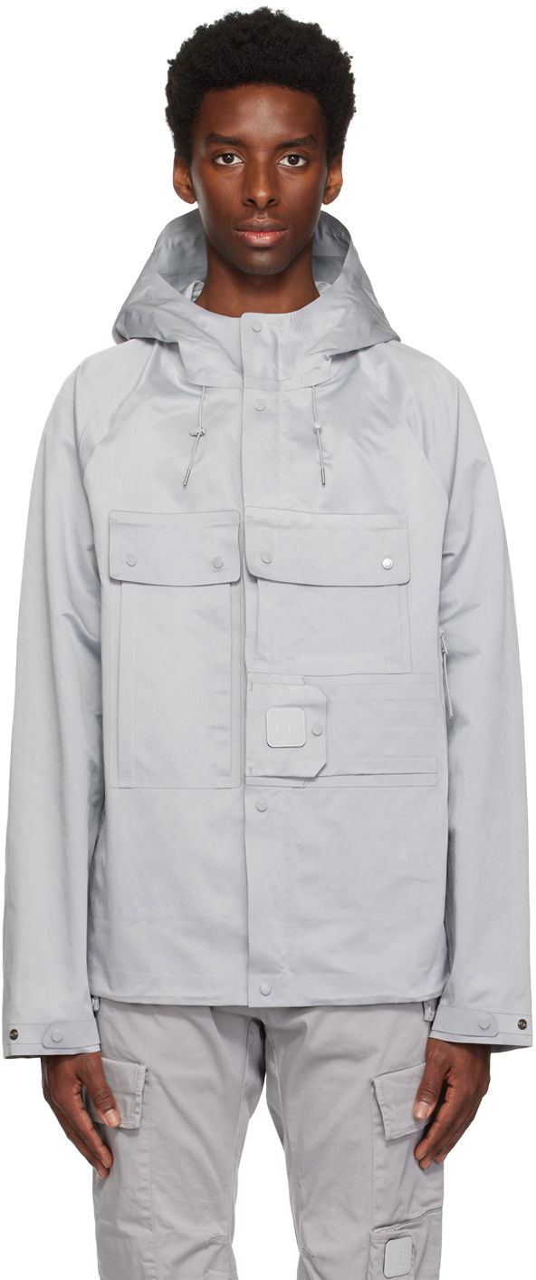 Jakna C.P. Company Detachable Patch Jacket Siva | 14CMOW011A-006258A, 0