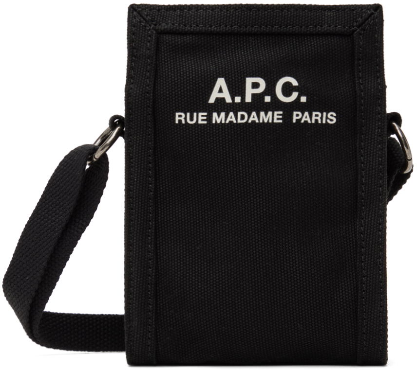 Torba za čez ramo A.P.C. Black Recuperation Neck Pouch Črna | CODBM-H61931, 0