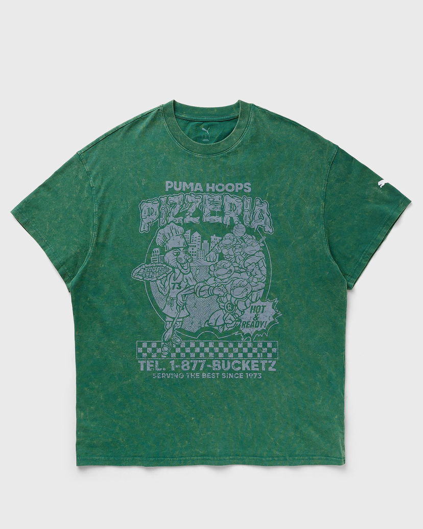 Majica Puma Hoops x TMNT Graphic T-Shirt Zelena | 630928-02