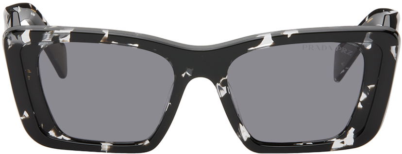 Sončna očala Prada Tortoiseshell Square Sunglasses Črna | 0PR 08YS 8056262085301