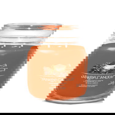 Sveče Yankee Candle Signature Medium Jar 2 Wicks Cinnamon Stick Oranžna | 40780, 1