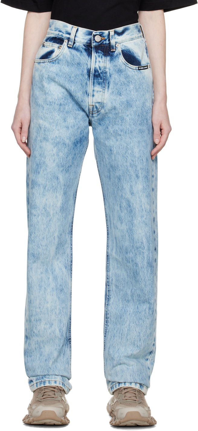 Kavbojke VETEMENTS Boiled Jeans Modra | VL14PA340B