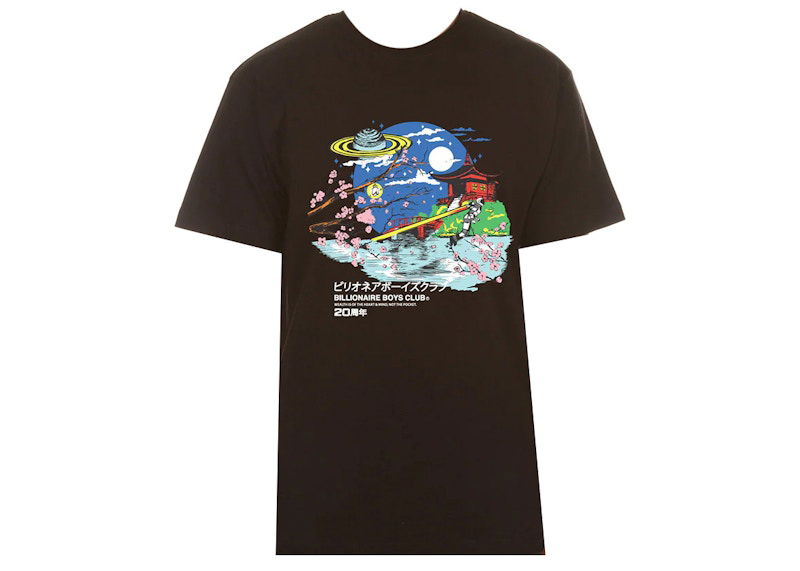 Majica BILLIONAIRE BOYS CLUB Billionaire Boys Club Sakura Graphic T-Shirt Črna | 8312308BLK
