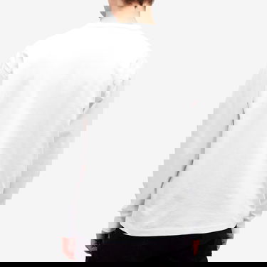 Majica DSQUARED2 ICON Loose Fit Long Sleeve T-Shirt, Size Large Bela | S79GC0108-S24583-100, 3