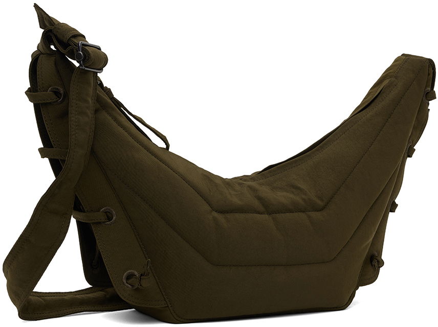 Torba za čez ramo LEMAIRE Small Soft Game Shoulder Bag Zelena | BG293 LF845, 1