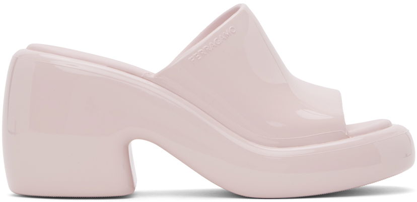 Modni dodatki FERRAGAMO Ferragamo Chunky Platform Sandals Roza | 01H703 - 769624