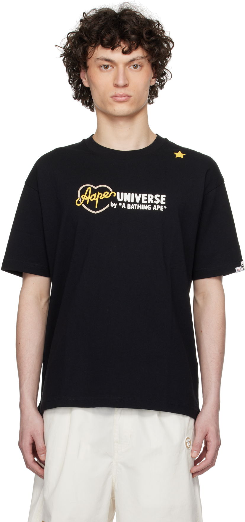 Majica AAPE by A Bathing Ape AAPE by A Bathing Ape Theme T-Shirt Črna | AAPTEM1676XXNBKX