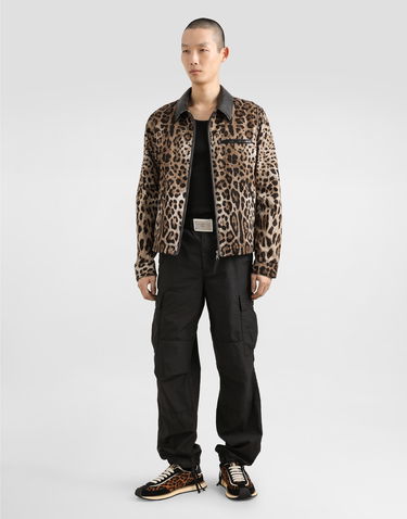 Jakna Dolce & Gabbana Dolce & Gabbana Leopard-Print Jacket Večbarvna | G9BIOTFSFN4HY13M, 1