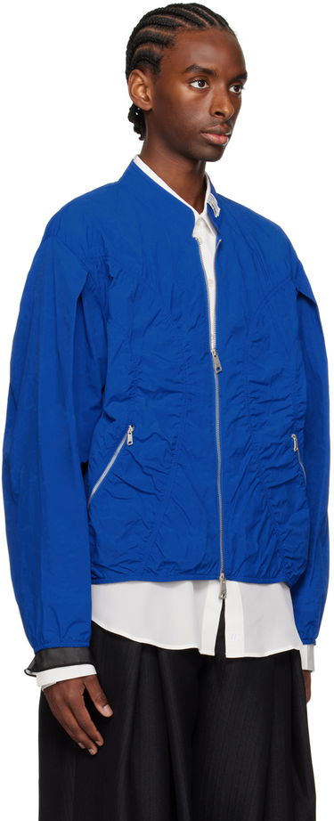 Bomber jakna ADER ERROR Zequo Bomber Jacket Modra | BN01SSJK0809BL, 4