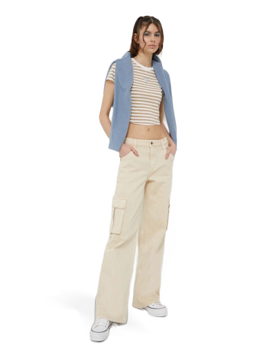 Kavbojke GUESS Jeans Go Kit Bež | W3GG19D0Z50