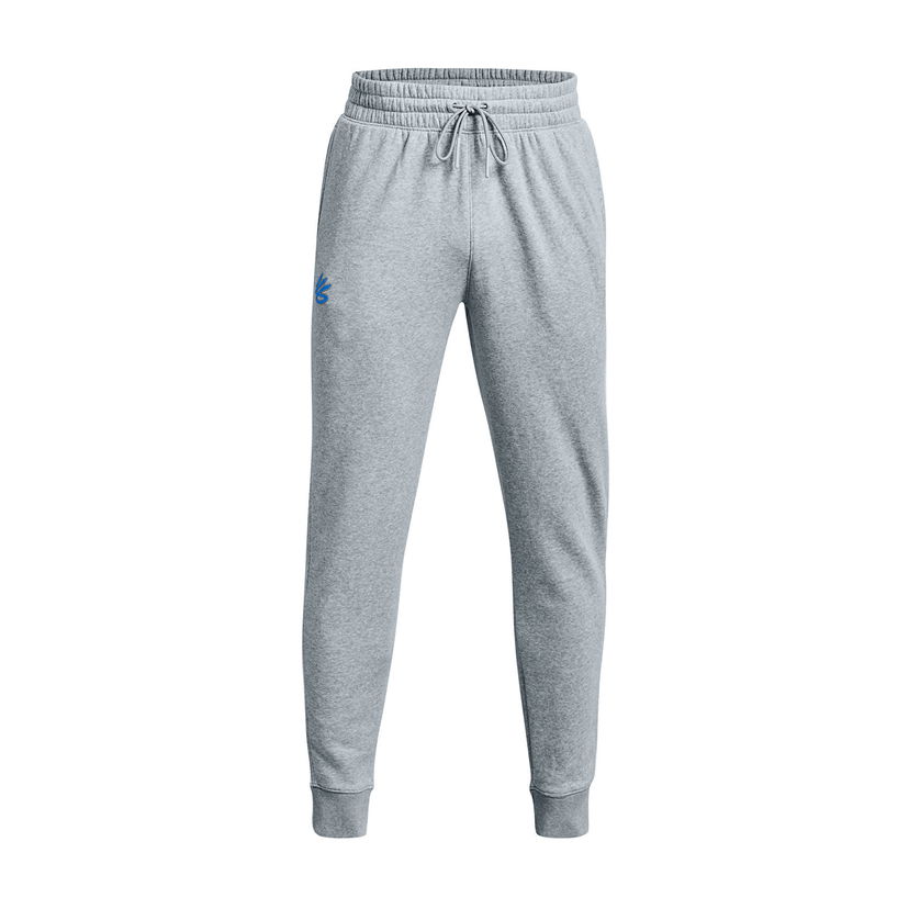 Trenirka Under Armour Curry Fleece Sweatpants Blue Siva | 1374299-465