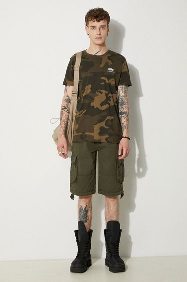Majica Alpha Industries Basic Zelena | 188505C239, 4