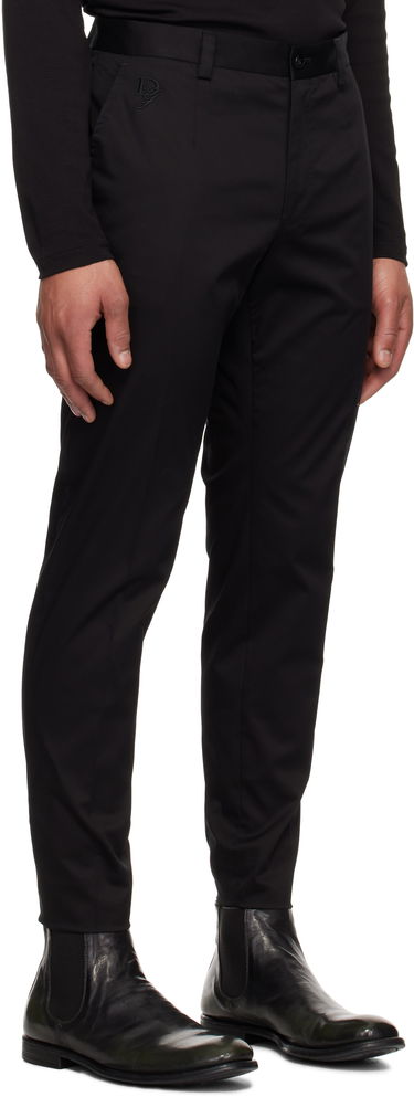 Hlače Dolce & Gabbana Dolce&Gabbana Twill Trousers Črna | GY6IEZGJ090, 1