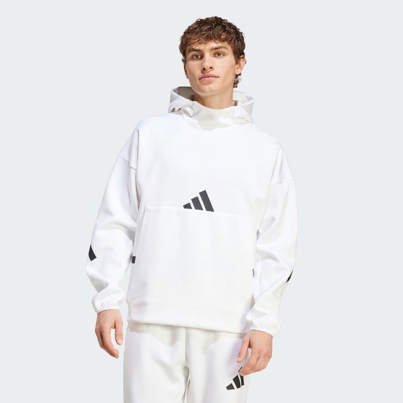 Pulover adidas Performance Z.N.E. Hoodie Bela | JF2454
