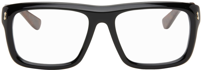 Oblačila Gucci Rectangular Glasses Črna | GG1462O-001, 0