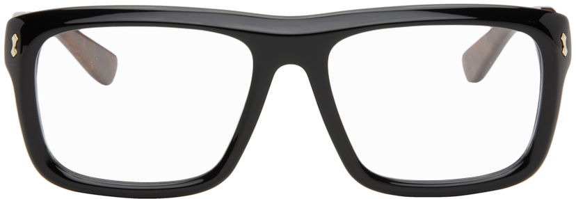 Oblačila Gucci Rectangular Glasses Črna | GG1462O-001