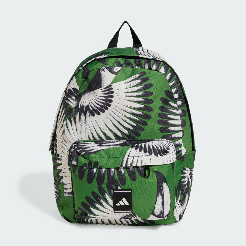 Nahrbtnik adidas Performance Classic Printed Backpack Zelena | JJ1684