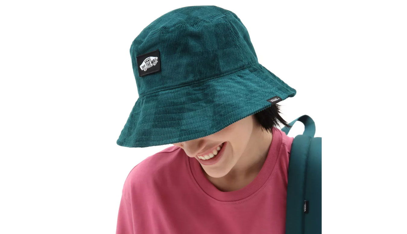Klobuk Vans Corduroy Bucket Hat Modra | VN0A7RXK60Q, 1