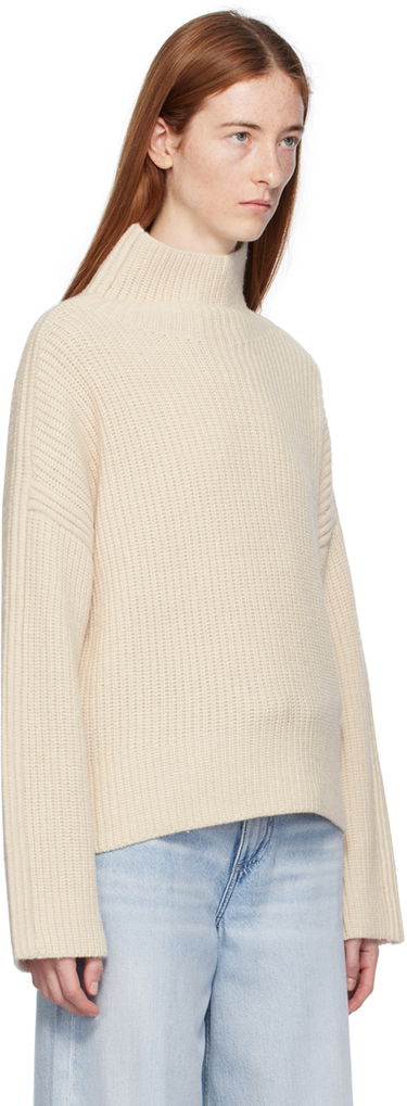Pleteni pulover rag & bone Rag & Bone Connie Turtleneck Sweater Bež | WAS23F001SL01, 1