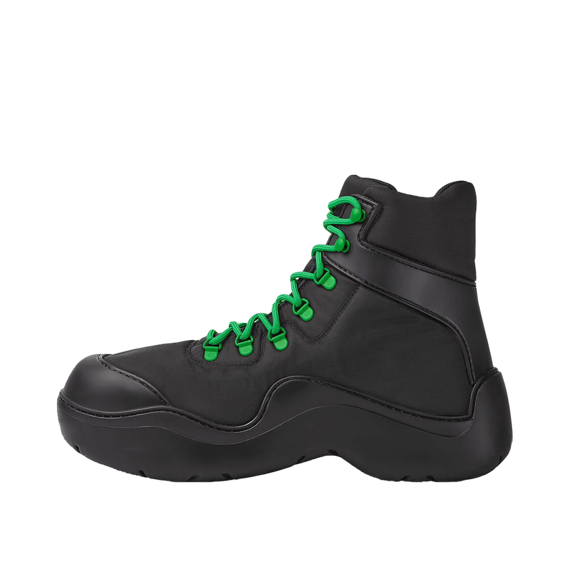 Superge in čevlji Bottega Veneta Puddle Bomber Boots Črna | 667064VBSD71295