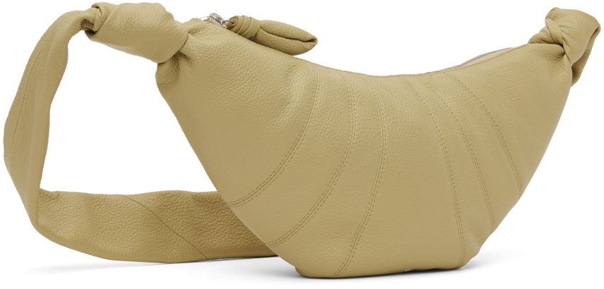 Torbice za okoli pasu LEMAIRE Small Croissant Shoulder Bag Zelena | BG0003 LL0018, 1