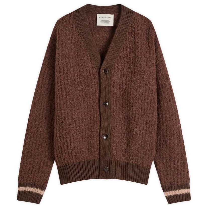Pleteni pulover A Kind of Guise A Kind of Guise Khuder Knit Cardigan Rjava | 574-10541-144