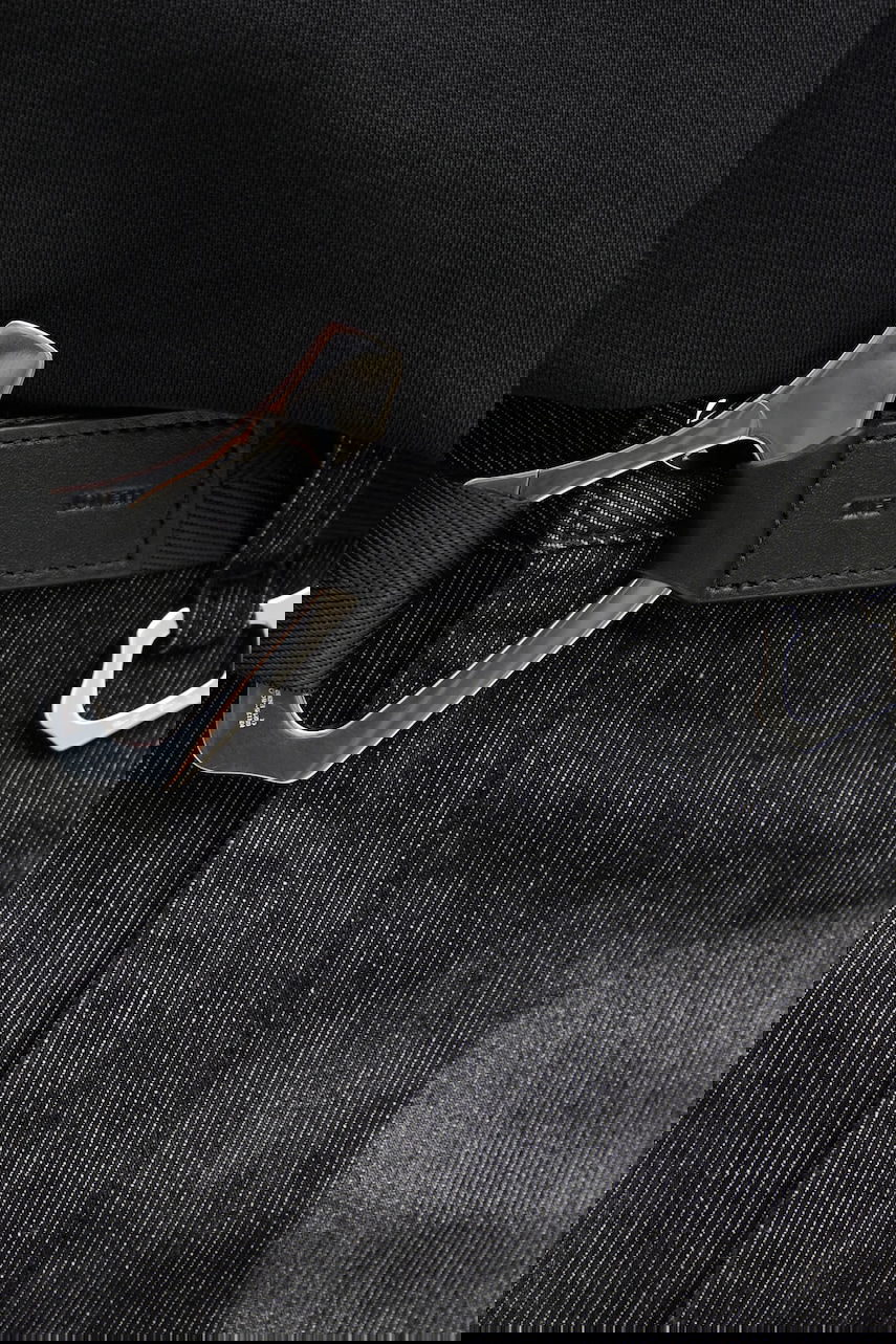 Pasovi HELIOT EMIL Heliot Emil Technical Buckle Belt Črna | AW25.16.118.BLK01, 1